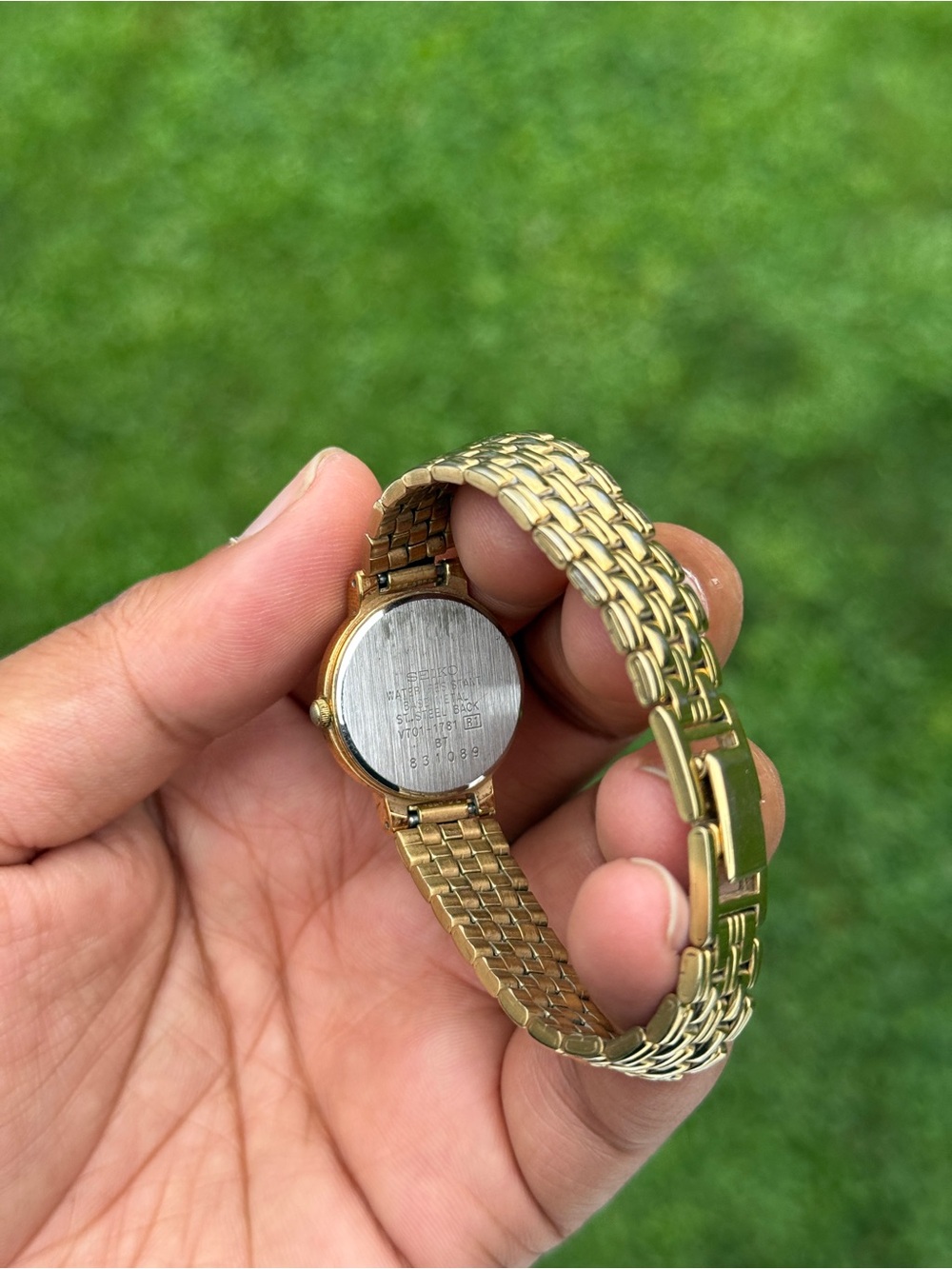 Seiko Japan Vintage Gold Tone Quartz Analog Ladies Watch Classic - Picture 10 of 10